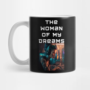 woman dream gaming Mug